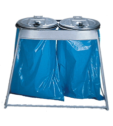 Double stand for bags 2x120 l.