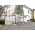 Shelter for bikes EKO - additional section (2550x1977x2150 mm)