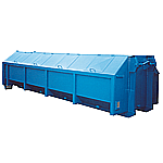 Closed container with integrated covers - 6500 m