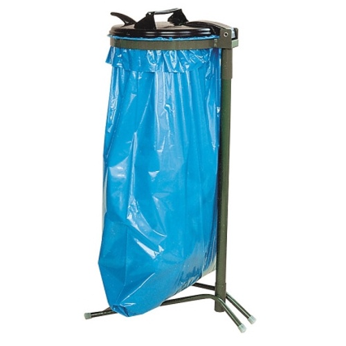 Bag stand 120 l. - with plastic lids