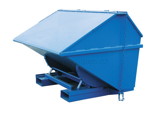 Profi container with cover 1100 l.