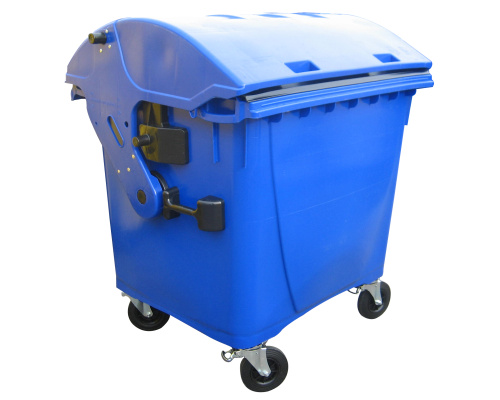 Plastic container 1100 l - blue
