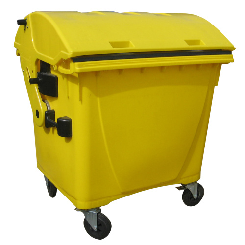 Plastic container 1100 l - yellow