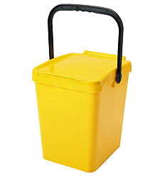 Waste bin URBA 21l - yellow