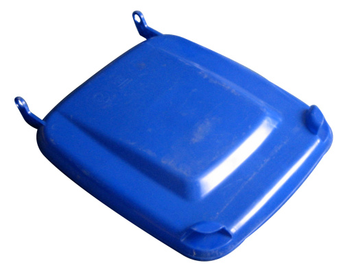 Lid for a plastic bin   120 lt. - plastic container - blue