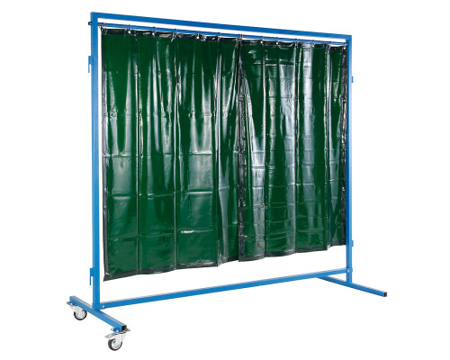 Mobile partition for welding workplaces 1500 mm