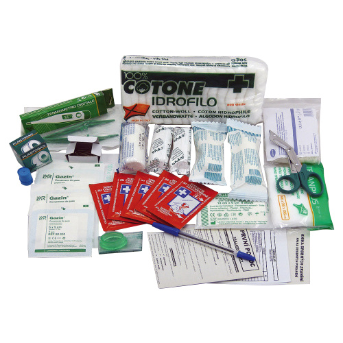 First-aid box contents - office
