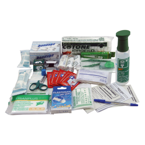 First-aid box contents - warehouse/shop