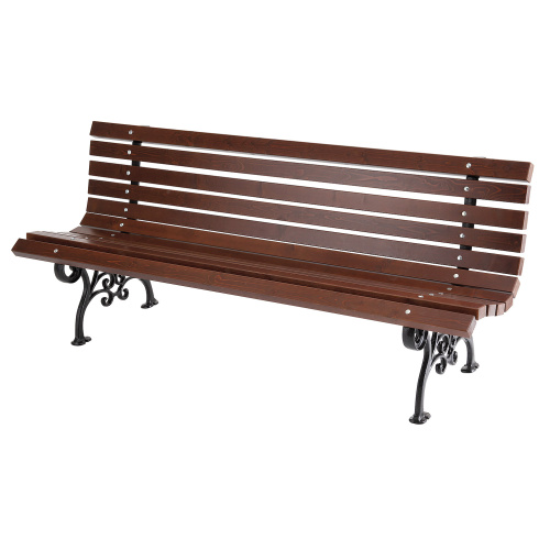 Park bench with back GRAZ