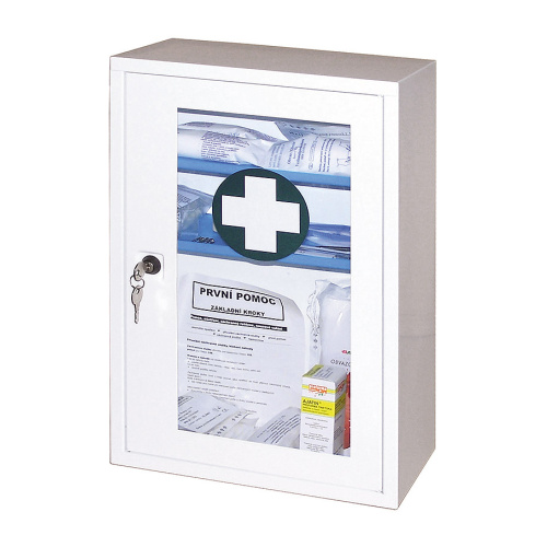 Metal first-aid box