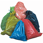 Polyethylene bag 70x110 - green, 200 mi