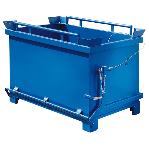 Container with hinged bottom - 1500 l.