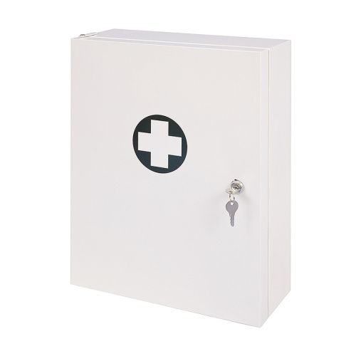 Metal first-aid kit middle