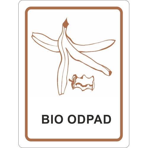 Sticker - bio waste