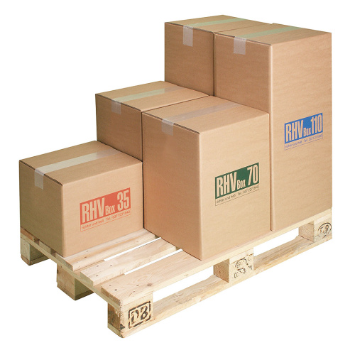 Cardboard boxes for hazardous waste 110 l.