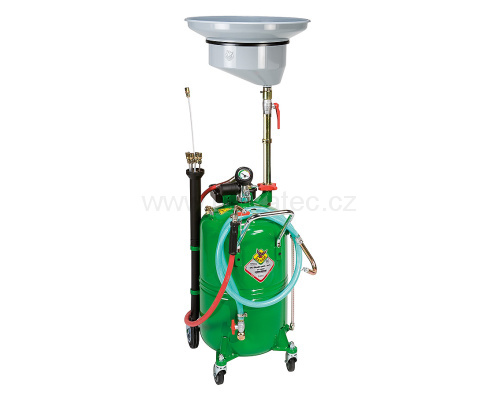 Mobile vacuum cleaner and discharger