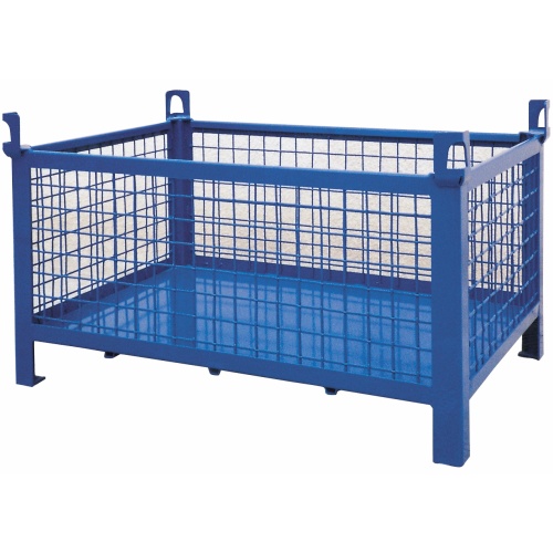 Metal box pallet - mesh - 1200x800x600