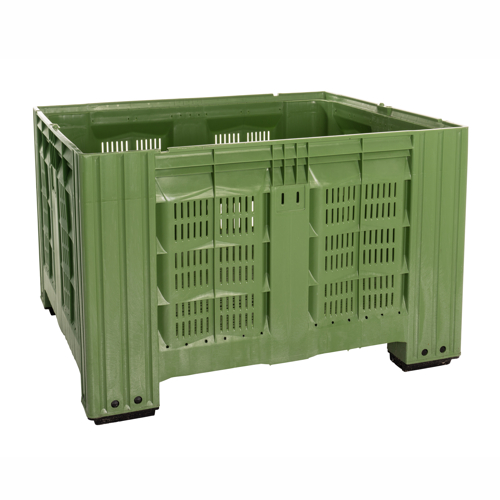 Plastic boxes for fruit and vegetables