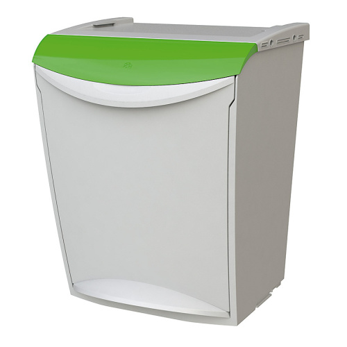 Waste separation container - green lid