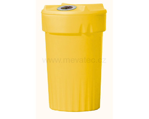 Plastic bin for waste separation - plastic
