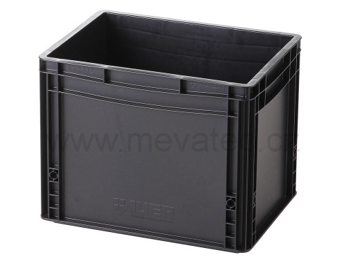 Plastic EURO crate 400x300x320 mm - ESD