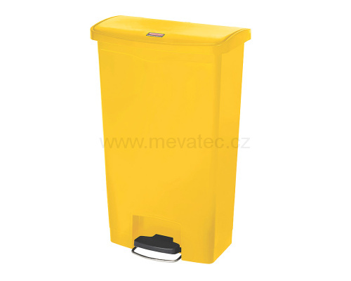 Waste bin - yellow 68 l