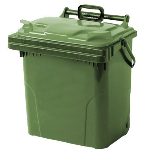 Waste container 40 l - green