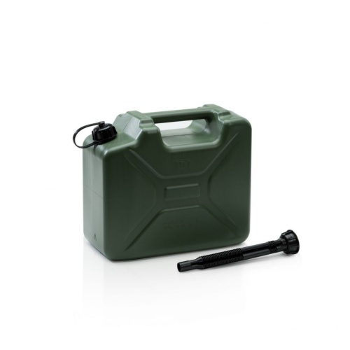 Plastic army canister for fuel – 10 l