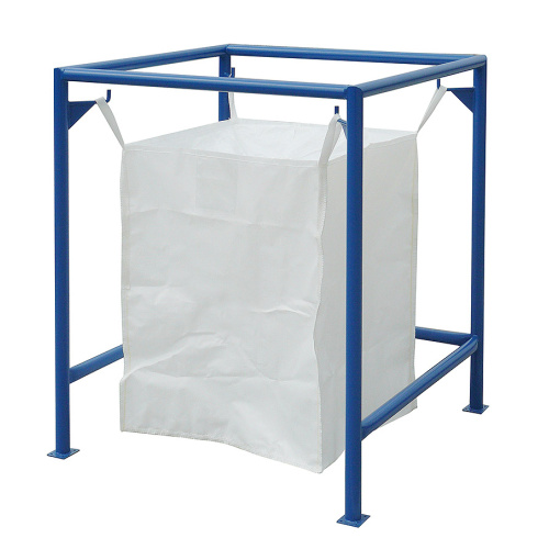 Stand for bulk sacks without roof