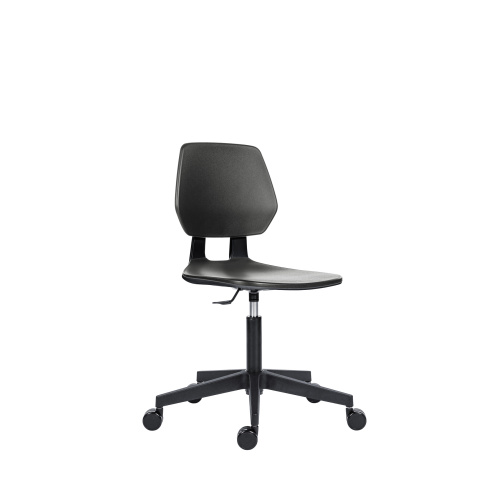 Plastic workshop chair – ALLOY - Black