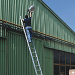 Aluminium ladder - 13 st.