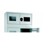 Glassed-in cabinet - modular H = 500mm