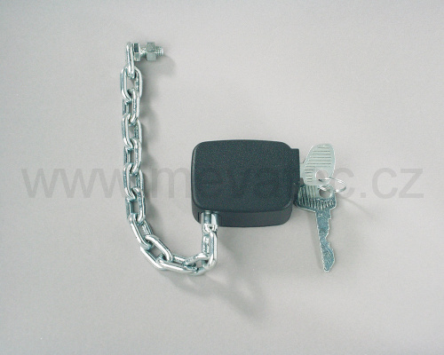 Chain lock with key