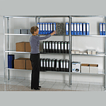 Shelf sectional rack