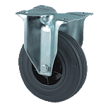 Plastic core transport whell - Fixed wheels 80 m