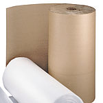 Double layer corrugated cardboard 100 cm x 100 m