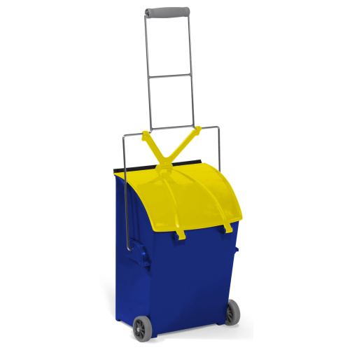 Mobile cleaning trolley