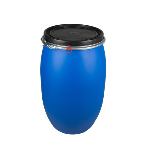 Plastic barrel with removable lid 120 l