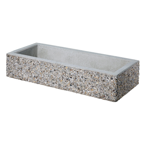Concrete pot - 1200x500x250 mm