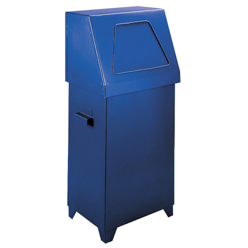 Exterior waste bin  - blue
