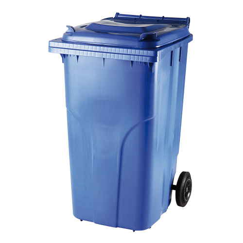 Plastic bin 240 l - blue