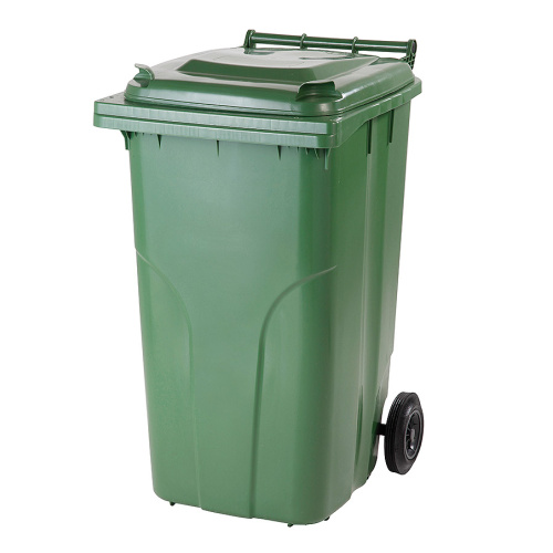 Plastic bin 240 l - green