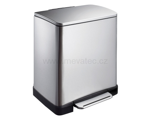 Stainless waste bin with metal lining 20 l