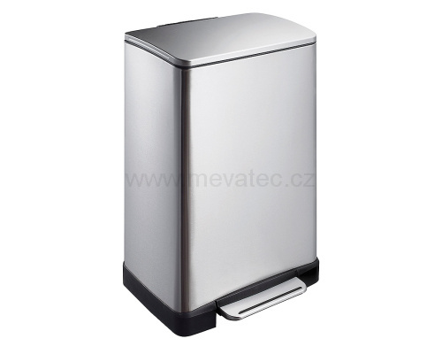 Stainless waste bin with metal lining 40 l