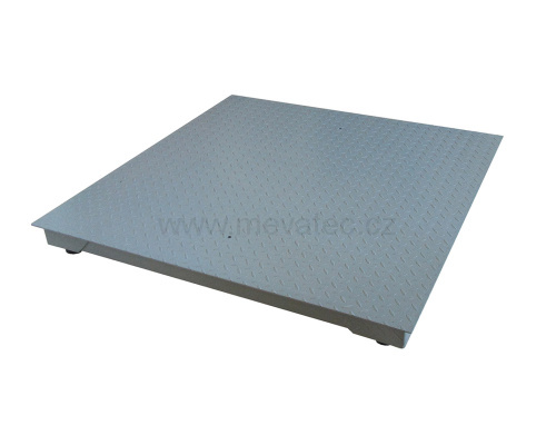 Floor scales with an indicator 1200x1000 mm up to 600 kg