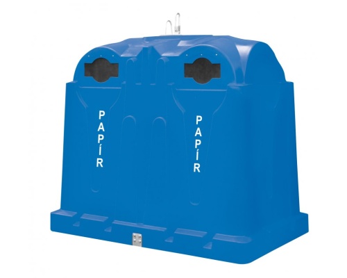 Polyethylene container 3.5 m3 - paper