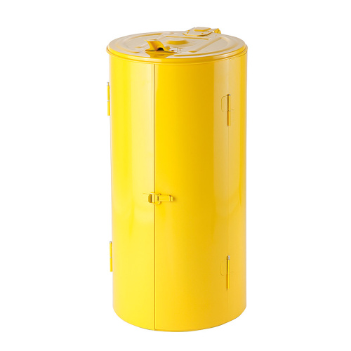 Covered stand 120 l - yellow