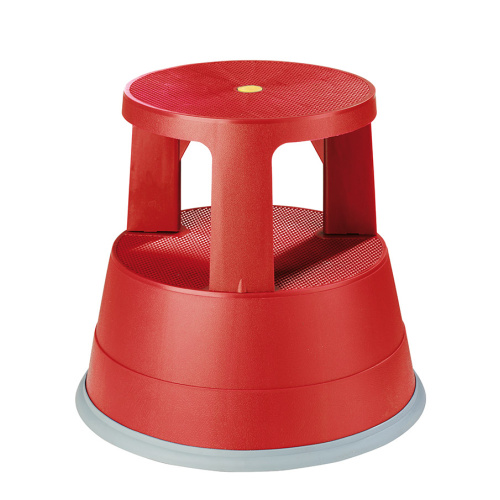 Stool TWIN STEP - red