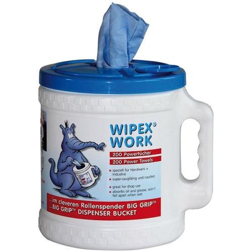 Box for wipes (including a wipe roll)