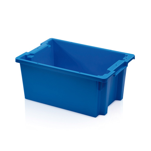 Stackable box - 600 x 400 x 270 mm - blue